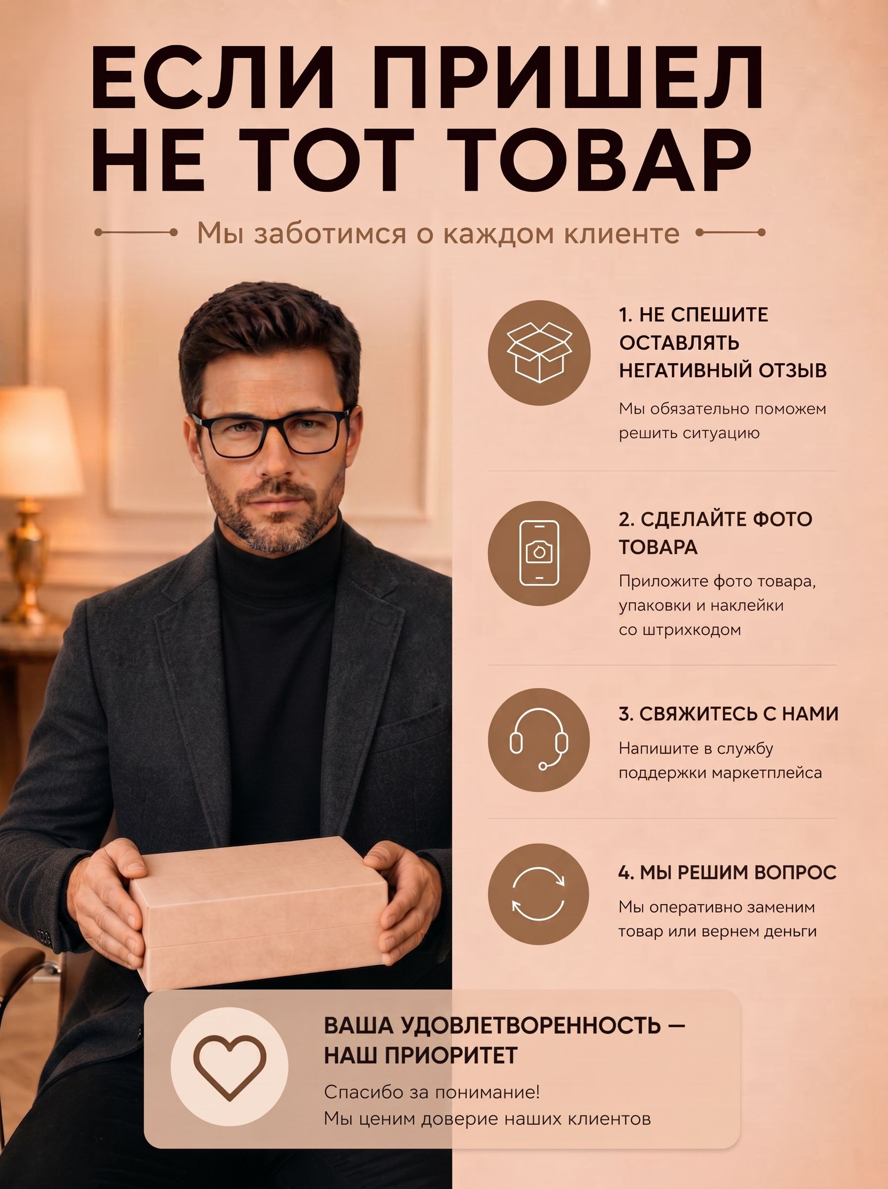 Готовые очки Marcello CD0621 C1 — прямоугольные, унисекс — изображение 7