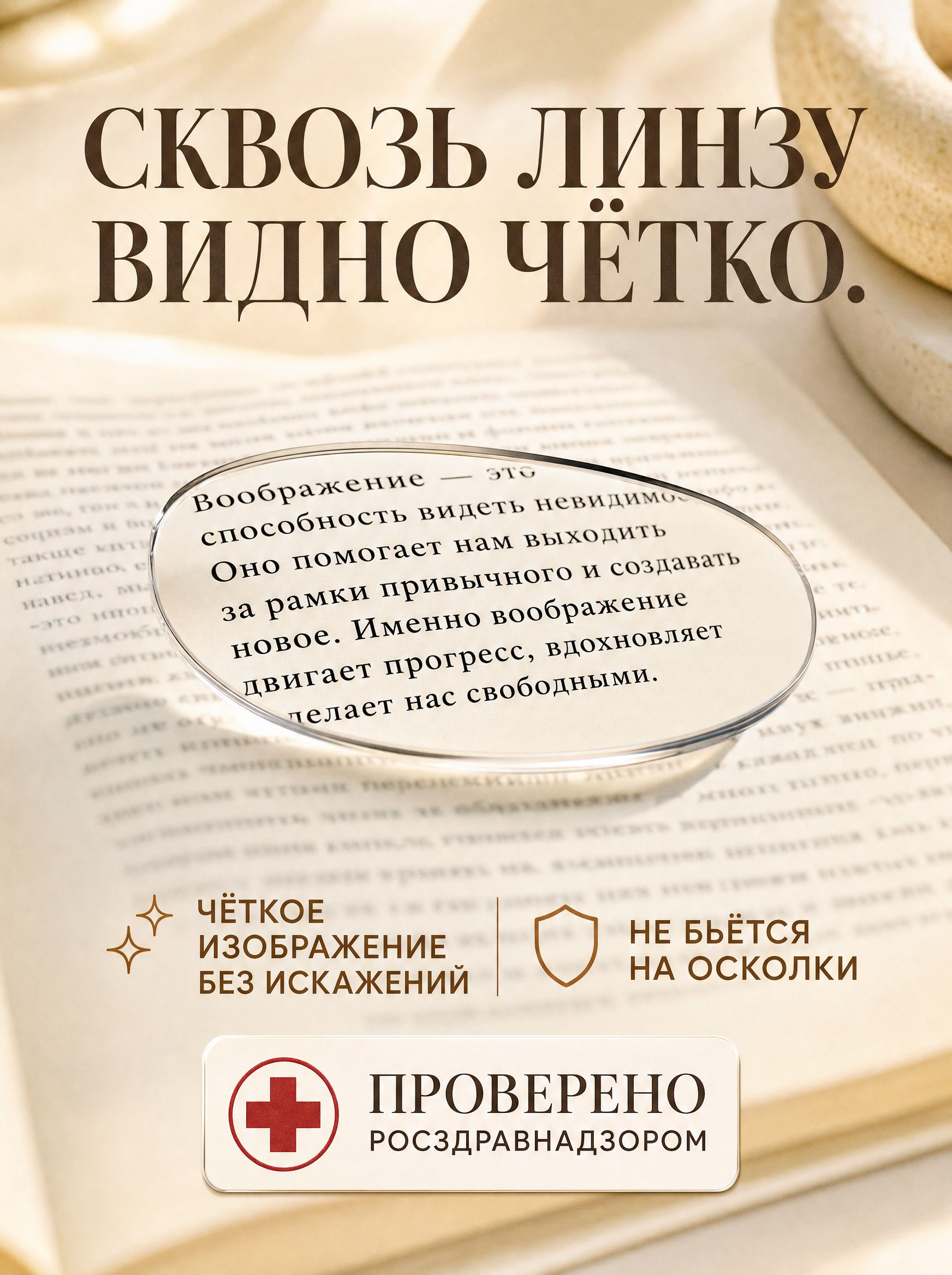 Готовые очки Marcello GA0184 C2 — овальные, женские — изображение 4