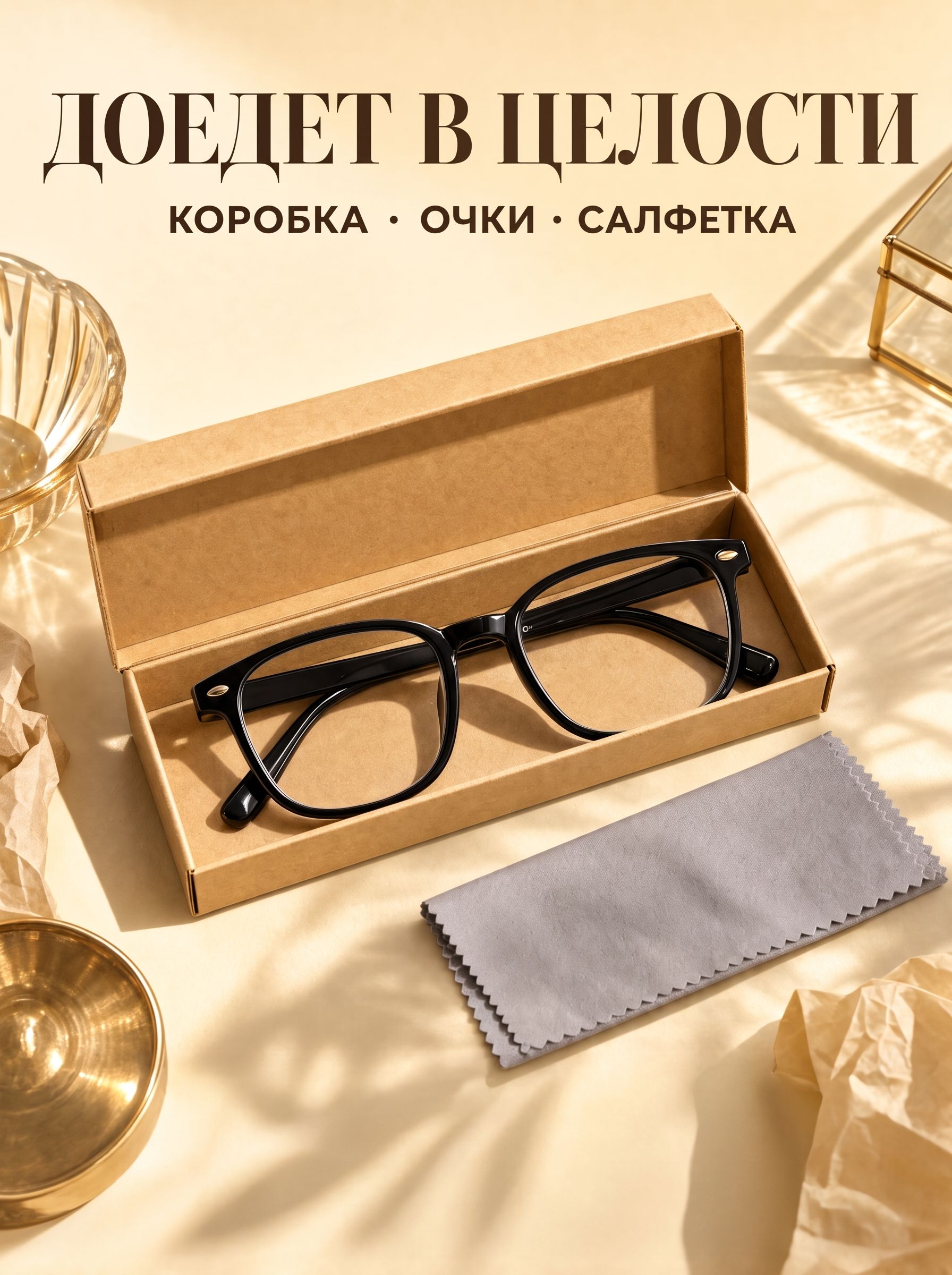 Готовые очки Marcello GA0446 C1 — вайфареры, женские — изображение 11