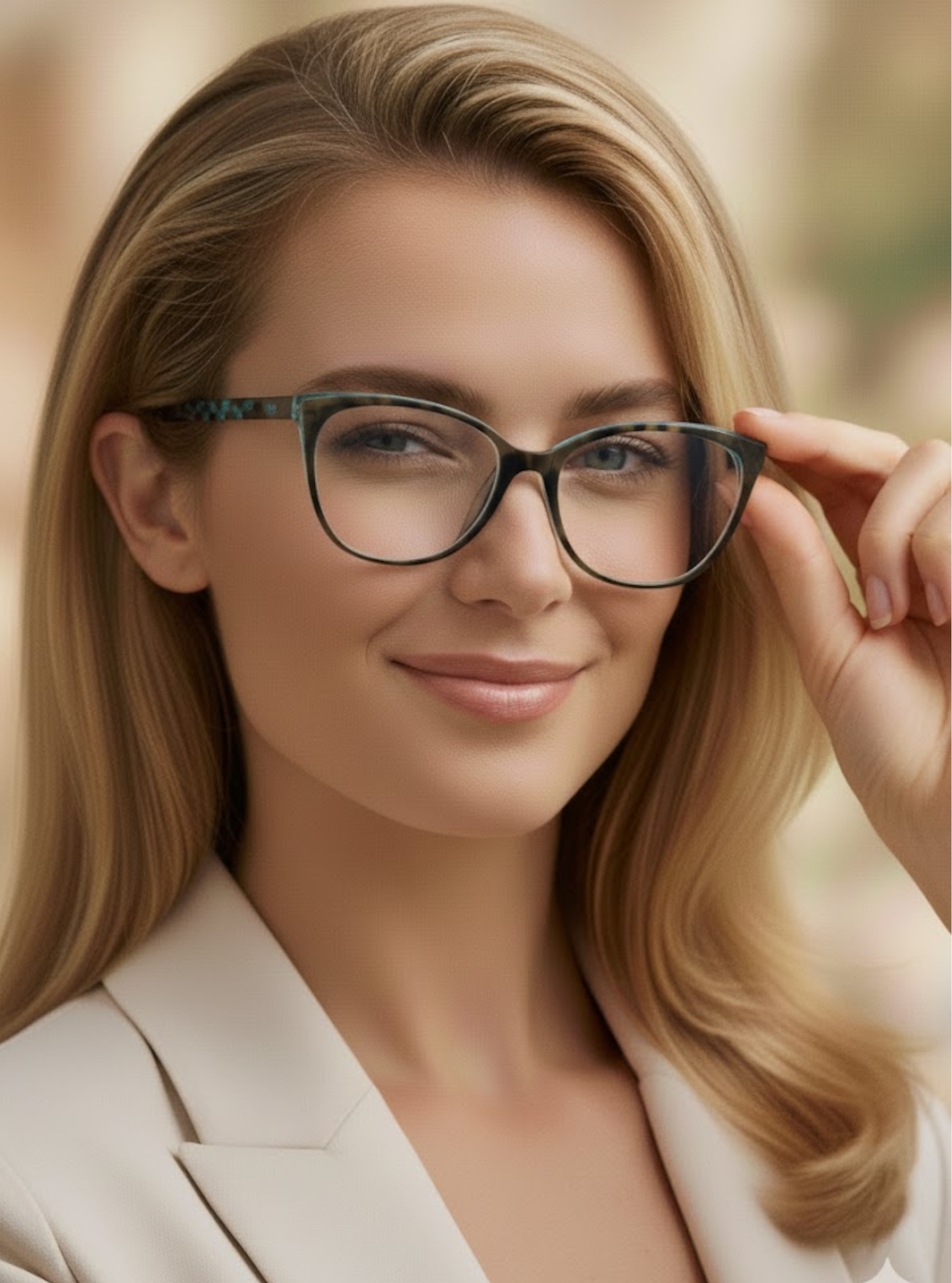 Готовые очки Marcello GA0229 C2 — «кошачий глаз», женские — изображение 5
