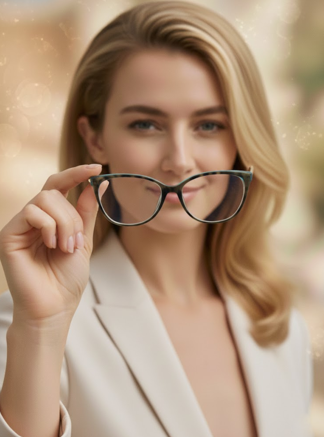 Готовые очки Marcello GA0229 C2 — «кошачий глаз», женские — изображение 6