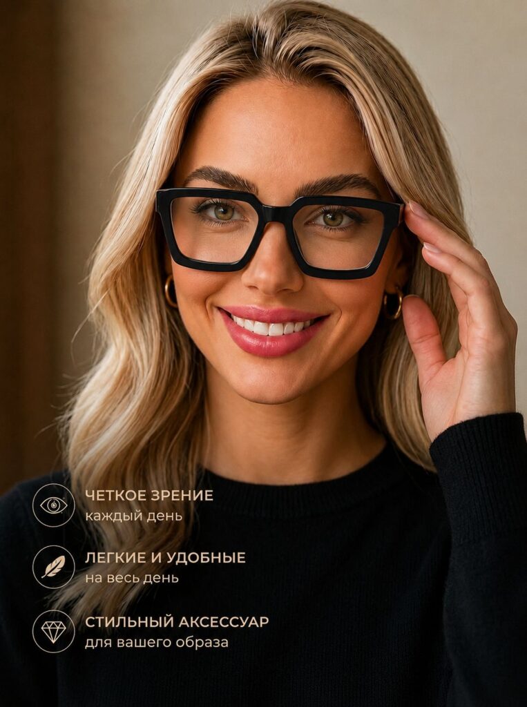 Готовые очки Marcello GA0236 C2 — квадратные, женские