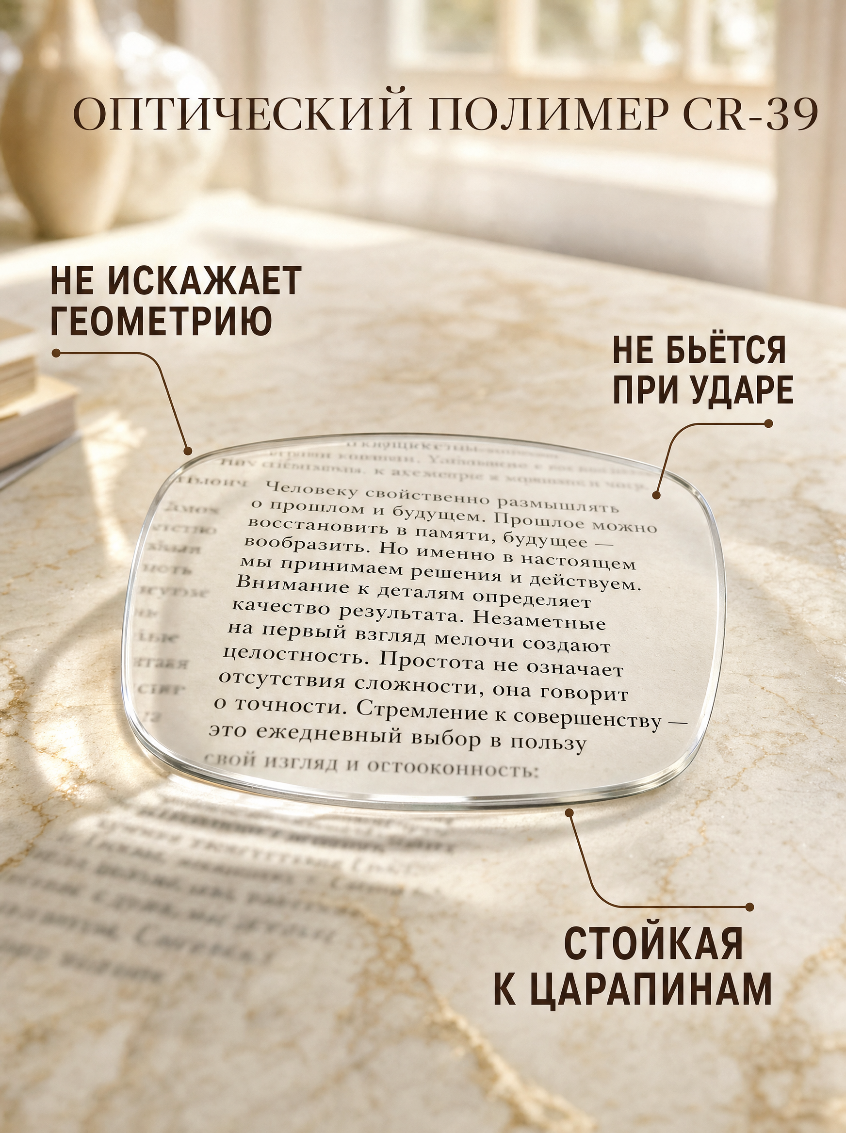 Готовые очки Marcello GA0610 C2 — прямоугольные, мужские — изображение 4